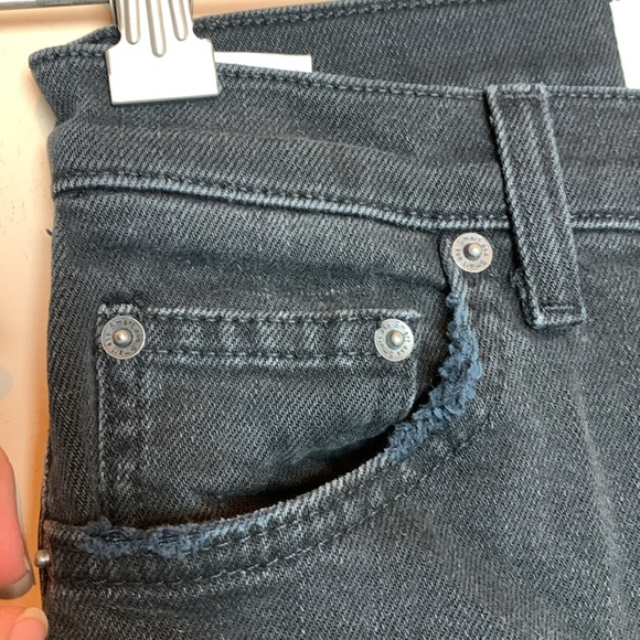 Reformation Hendrix Zipper Jeans Size 25 - Picture 3 of 16